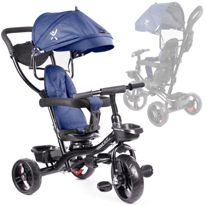 Aga Dětská tříkolka TRIKE FIX LITE Modrá