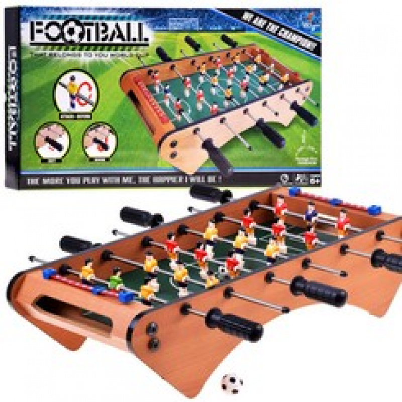 Dřevěný mini stolní fotbal GR0420