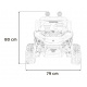 Vozidlo Buggy SPEEDY 4x4 Červené