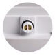 LED stropní svítidlo černé TOR-152C - IP65 - 15W - neutrální bílá