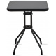 Linder Exclusiv Zahradní stůl BISTRO MC33081BB 60x60x70 cm