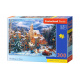 CASTORLAND Puzzle 300 dílků - Sáňkování ve městě