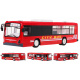 Městský autobus pro děti 6+ Dálkově ovládaný červený 1:20 Pohyblivé části + zvuky Světla