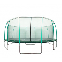Aga SPORT FIT Trampolína 500 cm Dark Green + vnitřní ochranná síť