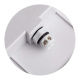 LED stropní svítidlo černé TOR-152C - IP65 - 15W - neutrální bílá