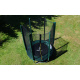 Aga SPORT TOP Trampolína 150 cm Dark Green + ochranná síť
