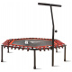Aga Smart FITNESS Trampolína 130 cm Red + madlo