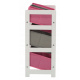 Aga Dětský organizér s 9 boxy 65x28x60 cm