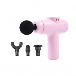 Aga Mini masážní pistole DS1608 Růžová