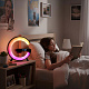 Aga RGB LED Lampa 5v1 s bezdrátovou nabíječkou Černá
