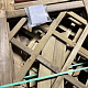 Aga Zahradní pergola s obloukem 221,5x52x130 cm - II. JAKOST