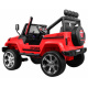 Terénní auto Raptor Drifter Red + Dálkové ovládání + Pohon 4x4 + Úložný prostor + Pomalý start + MP3 LED dioda