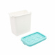 Doloni Úložný box s víkem 28x18,6x27,2 Bílý/Tyrkysový