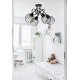 Závěsné svítidlo LOFT - 4x E27 - DRÁTOVÁ KOULE