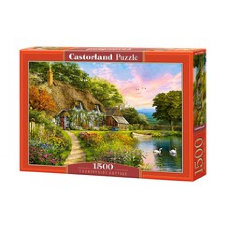 CASTORLAND puzzle 1500 dílků - Venkovská chalupa
