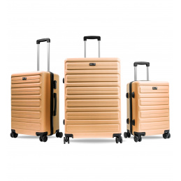 Aga Travel Sada cestovních kufrů MR4657 Oranžová