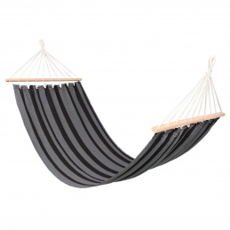 Linder Exclusiv Houpací síť 200x80 cm Černá/antracitová