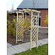 Aga Zahradní pergola s obloukem 221,5x52x130 cm - II. JAKOST
