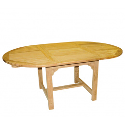 Linder Exclusiv Zahradní stůl TEAK OVAL DF53 180x120x75 cm