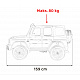 Vozidlo Mercedes Benz G63 AMG XXL MP4 Černý Lakýr