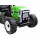 Elektrický traktor s přívěsem a dálkovým ovládáním PA0242 Růžový