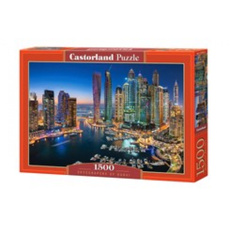 CASTORLAND puzzle 1500 dílků - Dubajské mrakodrapy