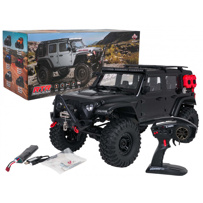 Auto R/C WILDERNESS RTR 1:10 Černý