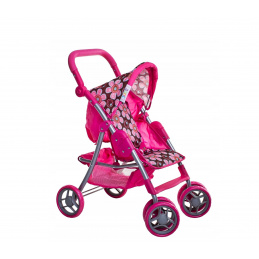 Doris Sportovní kočárek pro panenky 9352 Hot Pink 3