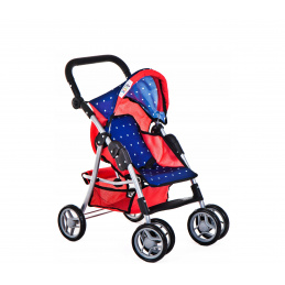 Doris Sportovní kočárek pro panenky 9352 Red