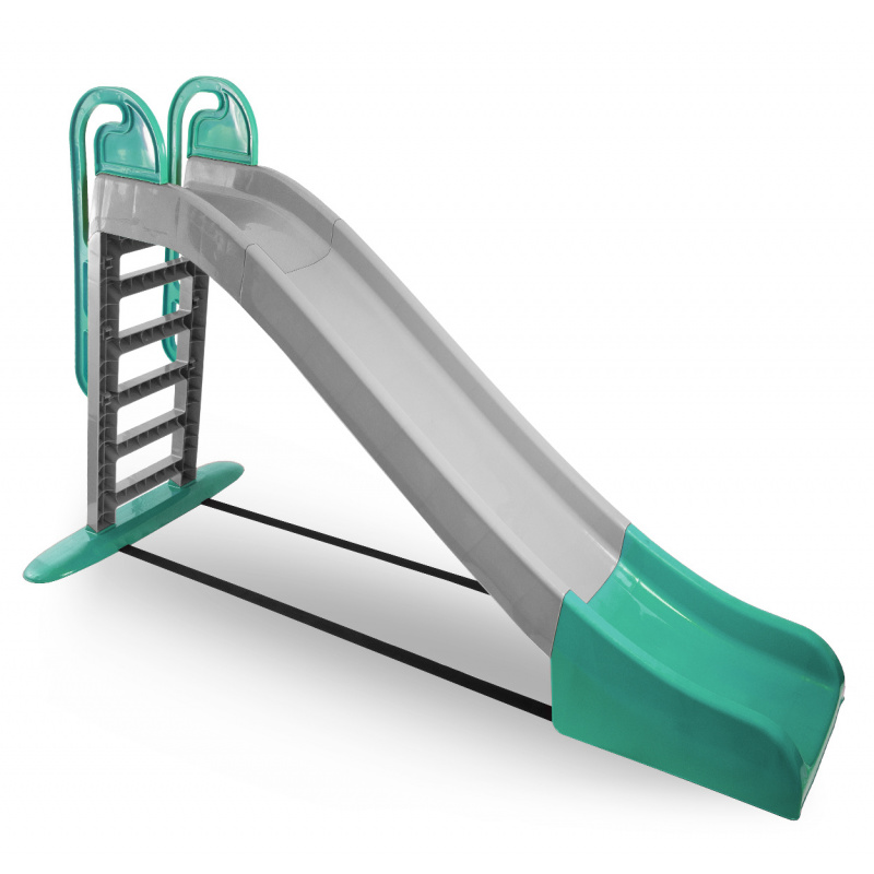 Doloni Skluzavka s madlem 243 cm Šedo-zelená