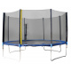 Linder Exclusiv Trampolína XXL 430 cm + ochranná síť + žebřík + krycí plachta