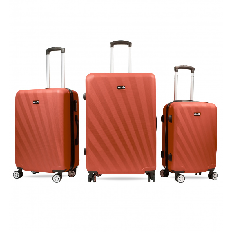 Aga Travel Sada cestovních kufrů MR4653 Červená