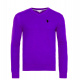 U.S. Polo Assn Svetr V-Neck Purple
