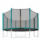Aga SPORT PRO Trampolína 366 cm Dark Green + ochranná síť