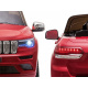 Elektrické autíčko JEEP GRAND CHEROKEE s dálkovým ovládáním PA0260 Červené