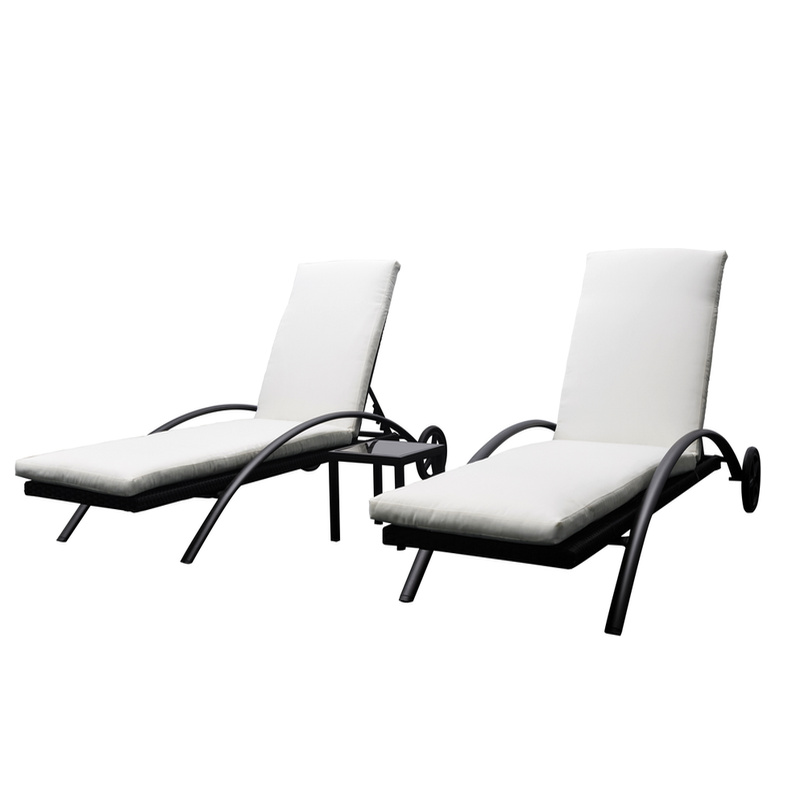 Aga Zahradní sada lehátek LOUNGE + stolek