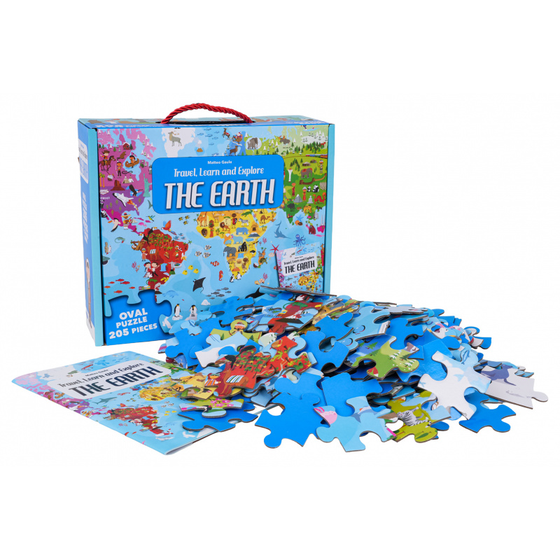Puzzle Země 205 dílků.