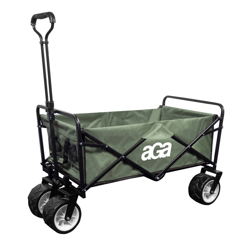 Aga Skládací přepravní vozík MR4611 Khaki