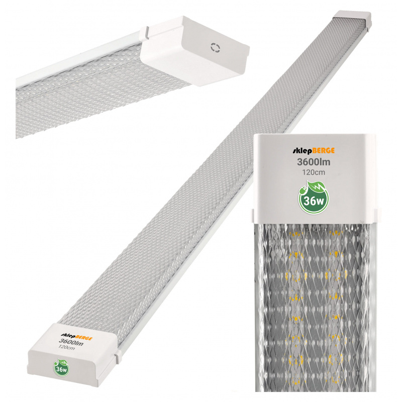 2x SATURN LED panel 120cm - 36W - neutrální bílá
