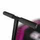 Aga FITNESS Trampolína 130 cm Růžová + madlo