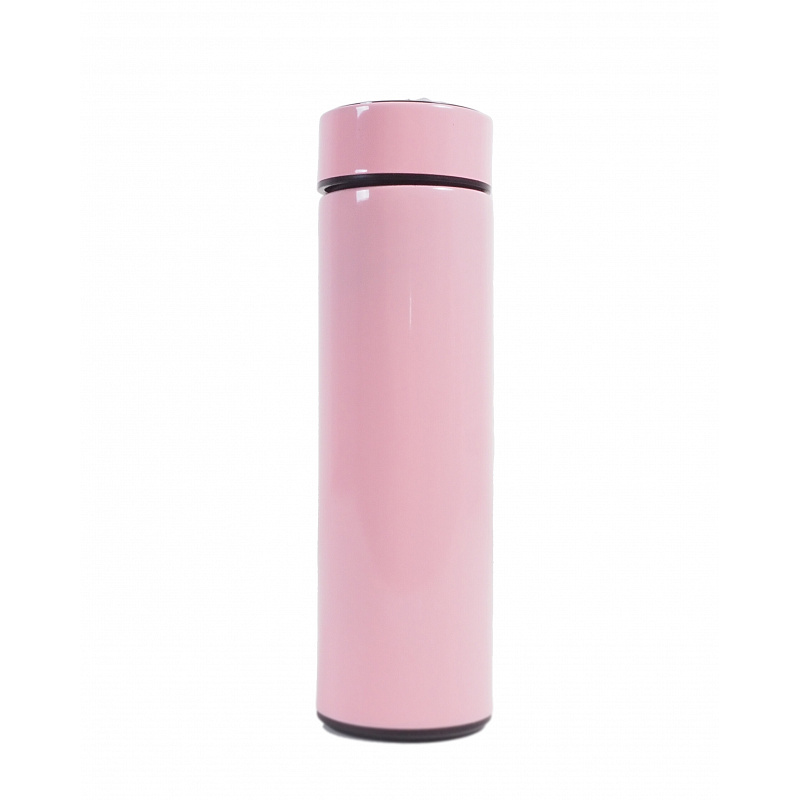 Aga Termoska s teploměrem 500 ml Růžová - II. JAKOST