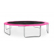Aga SPORT PRO Trampolína 500 cm Pink + ochranná síť + žebřík + kapsa na obuv