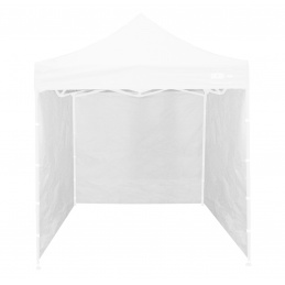 Aga Bočnice k prodejnímu stánku 3x3m Bílá