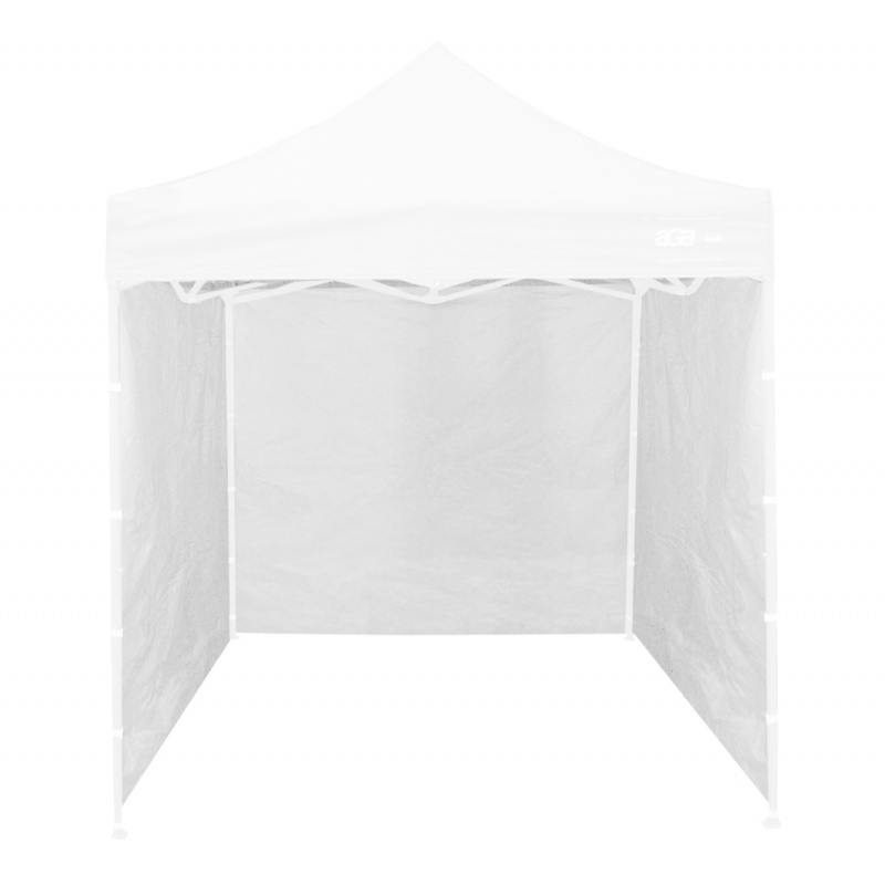 Aga Bočnice k prodejnímu stánku 3x3m Bílá