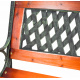 Aga Zahradní lavice 125x52x74 cm