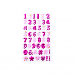 Aga4Kids Samolepící čísla DS8101RC