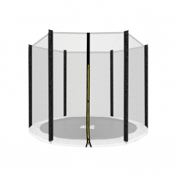 Aga Ochranná síť 180 cm na 6 tyčí Černá síť / Černá