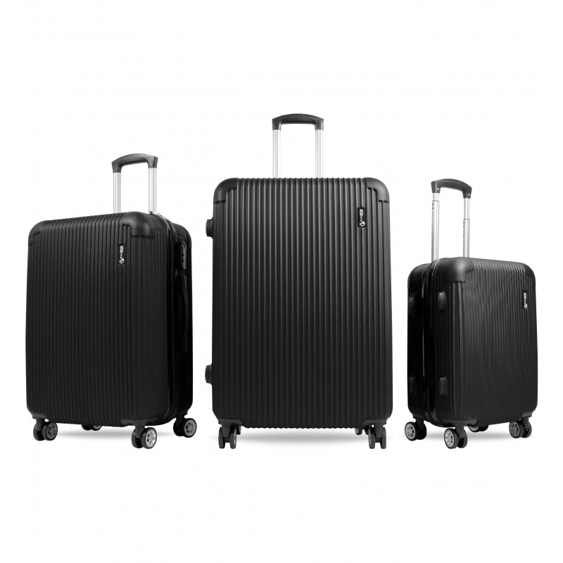 Aga Travel Sada cestovních kufrů MR4652 Černá