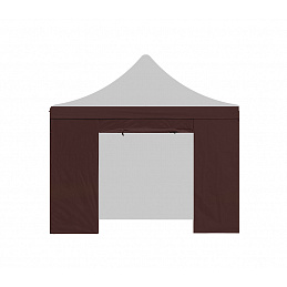 Aga Bočnice s dveřmi POP UP 3x3 m Brown