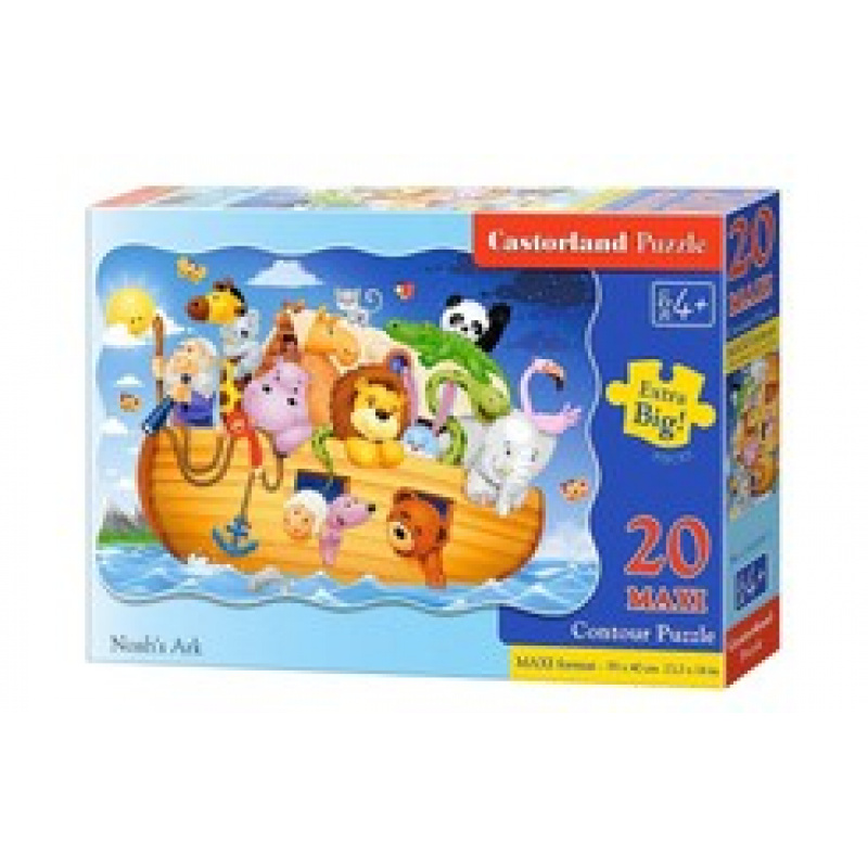 CASTORLAND puzzle 20 MAXI dílků - Noemova archa